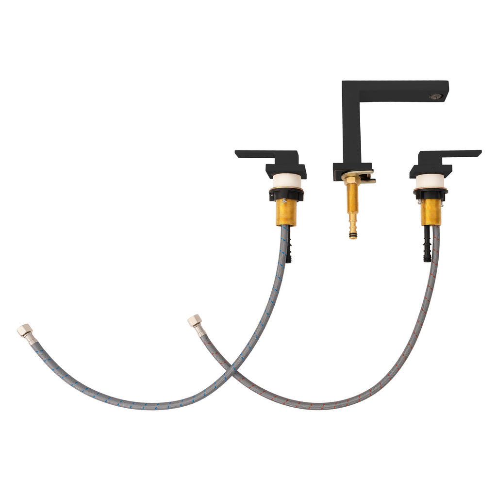ZLINE Rubicon Modern Widespread Bath Faucet in Matte Black, RBCN3-BF-MB