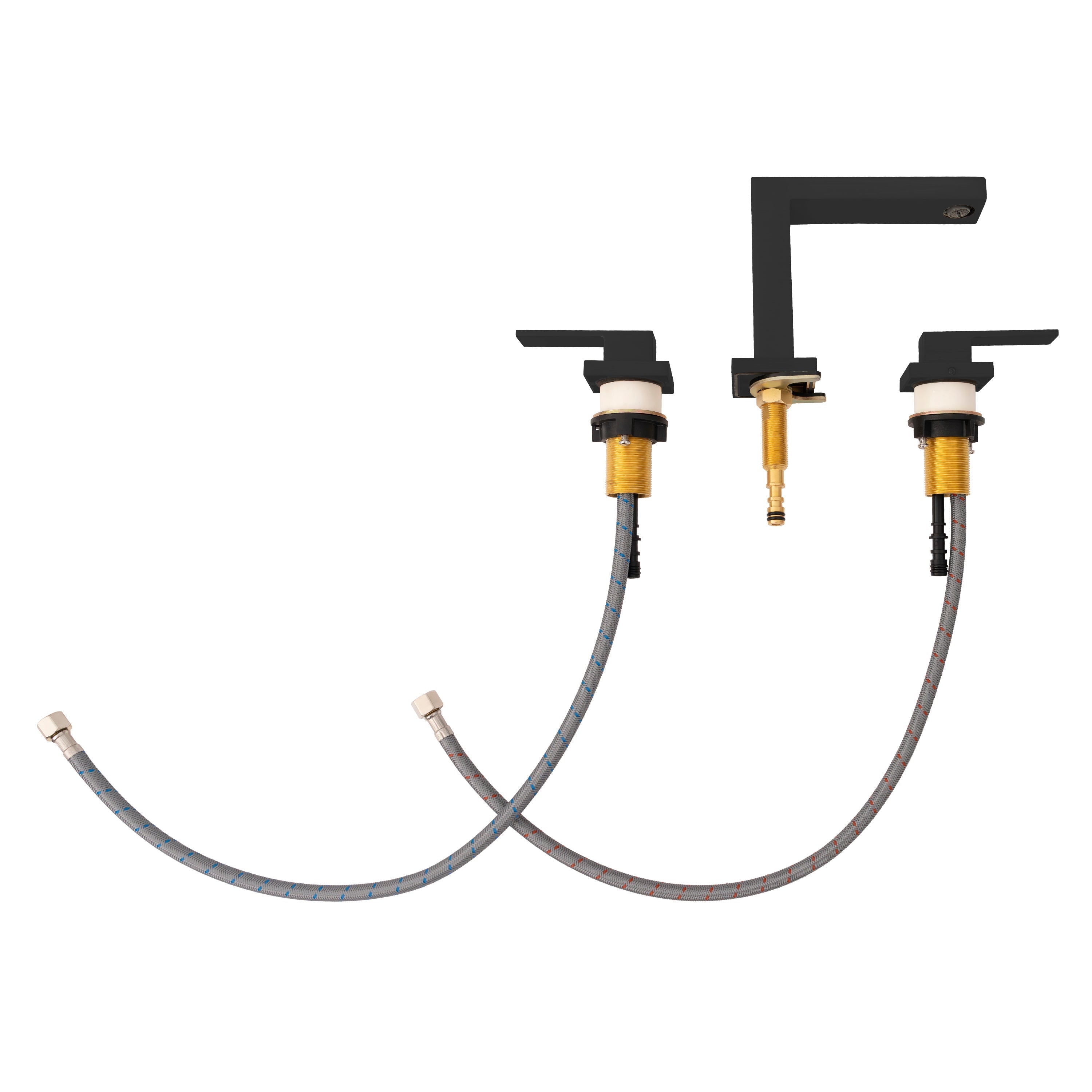 ZLINE Rubicon Modern Widespread Bath Faucet in Matte Black, RBCN3-BF-MB