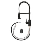 ZLINE Rubicon Pull Down Spring Spray Wand Kitchen Faucet in Matte Black, RBCN2-KF-MB