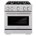 ZLINE 30 in. Gas Range 4.2 cu. ft. Stainless Steel 4 Burners (HGR30)