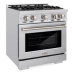 ZLINE 30 in. Gas Range 4.2 cu. ft. Stainless Steel 4 Burners (HGR30)
