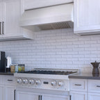 ZLINE 36-Inch Under Cabinet Range Hood, Satin Stainless Steel, Convertible Ventilation, 8685S-36
