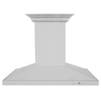 ZLINE 48 in. Island Mount Range Hood with Bluetooth Speakers, Stainless Steel, 400 CFM (GL2iCRN-BT-48)
