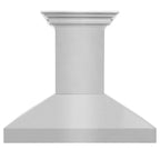 ZLINE 36 in. Wall Mount Range Hood with CrownSound Bluetooth Speakers, Stainless Steel, 400 CFM, 597iCRN-BT-36