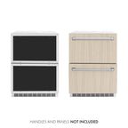 ZLINE 24 in. Refrigerator Drawer 168 Can Capacity Outdoor Rated Panel Ready Touchstone Series (RDSPO-24)
