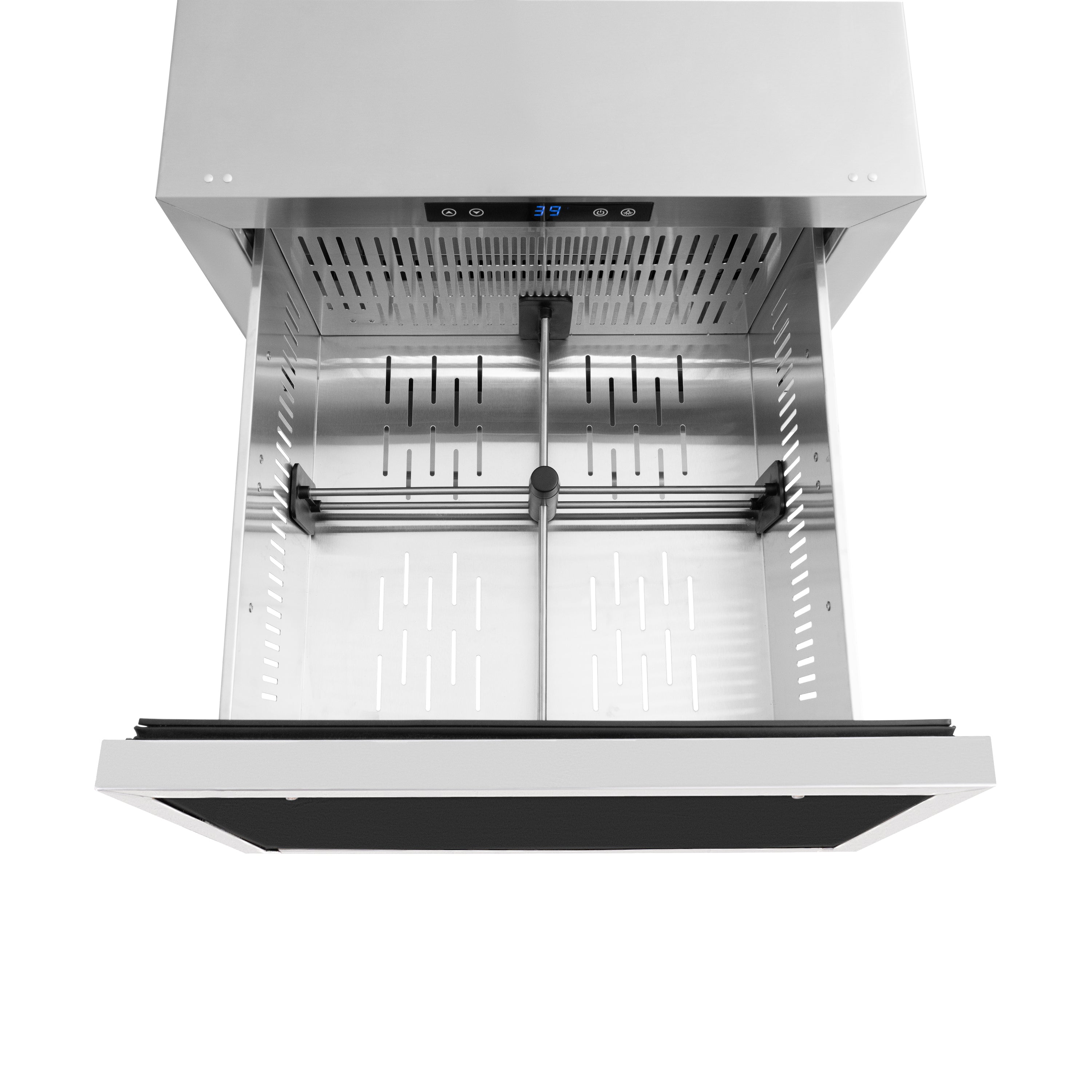 ZLINE 24 in. Refrigerator Drawer 168 Can Capacity Outdoor Rated Panel Ready Touchstone Series (RDSPO-24)