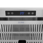 ZLINE 24-Inch Outdoor Refrigerator Drawer 4.6 Cu. Ft. Capacity Stainless Steel Dual Drawer 168-Can Storage (RDSO-ST-24)