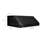 ZLINE 30 in. Under Cabinet Range Hood 600 CFM Ducted Black Stainless Steel (BS623-30)