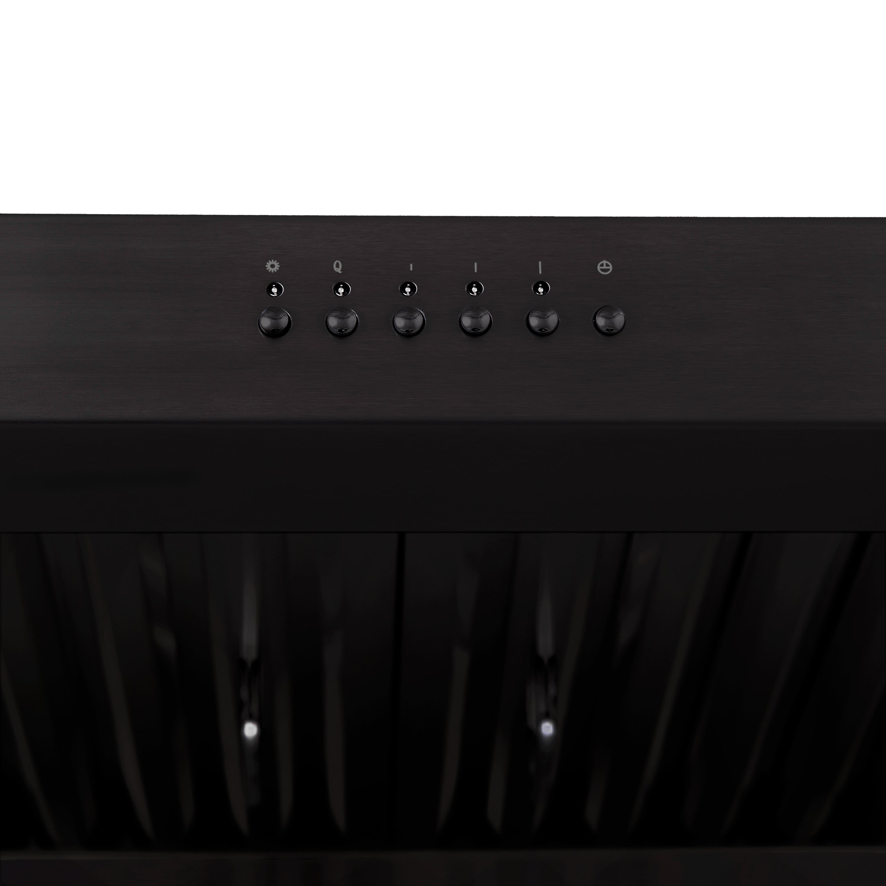 ZLINE 36 in. Under Cabinet Range Hood, 600 CFM, Ducted, Black Stainless Steel (BS623-36)
