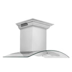 ZLINE 48 in. Wall Mount Range Hood with CrownSound® Bluetooth Speakers, Stainless Steel (773.99)
