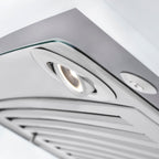 ZLINE 30 Inch Wall Mount Range Hood Convertible Vent Stainless Steel & Glass 400 CFM (KN-30)