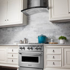 ZLINE 36-Inch Wall Mount Range Hood, Stainless Steel, 4-Speed Ventilation, KN6-36