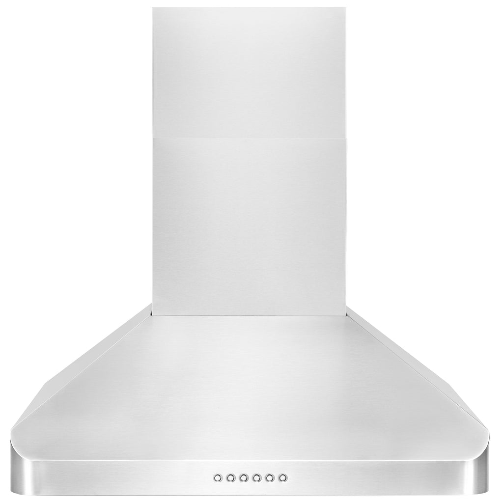 ZLINE 30 in. Wall Mount Range Hood – Alpine Series – Stainless Steel – 500 CFM Ducted Ventilation (ALP100WL-30)