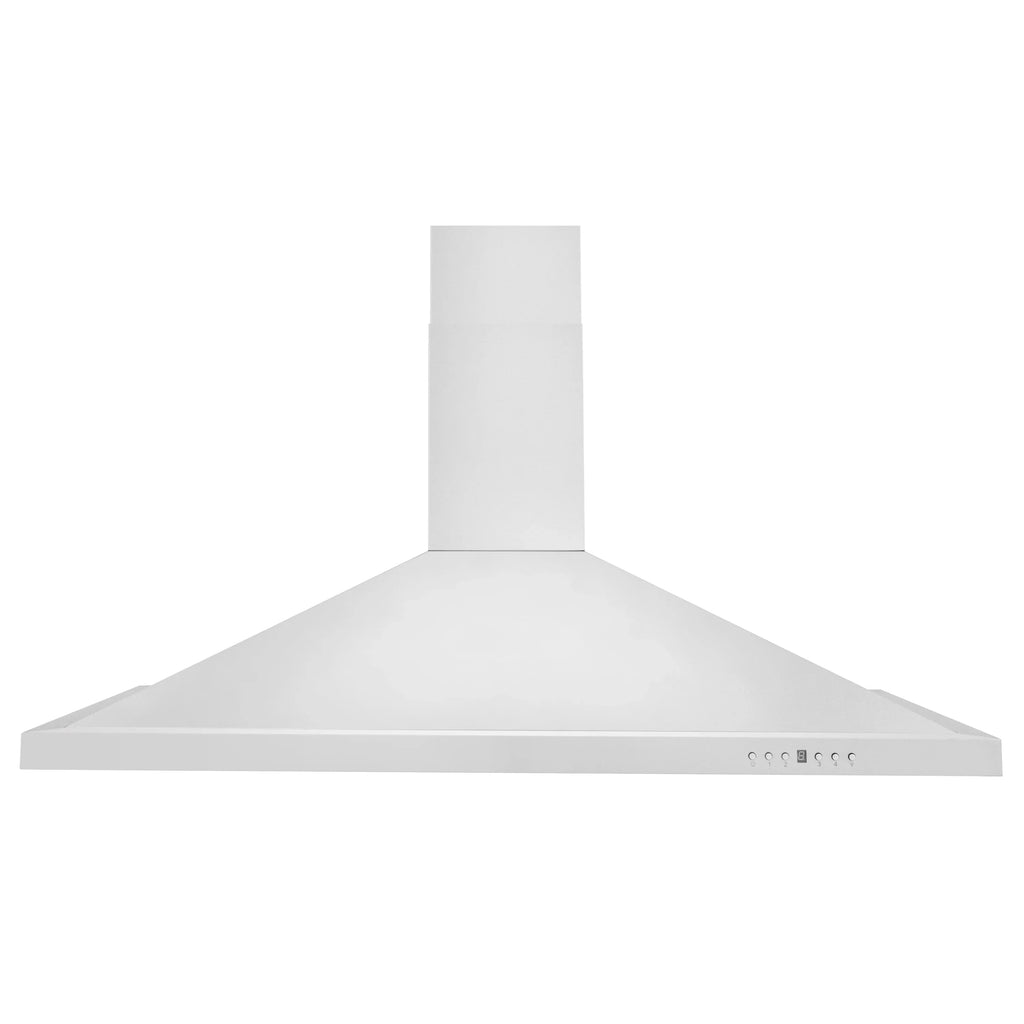 ZLINE 48 in. Wall Mount Range Hood Stainless Steel Convertible Vent 4-Speed KB-48