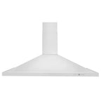 ZLINE 48 in. Wall Mount Range Hood Stainless Steel Convertible Vent 4-Speed KB-48