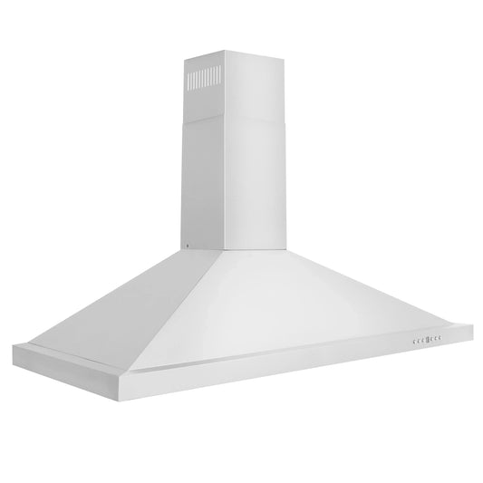 ZLINE 42 Inch Wall Mount Range Hood Convertible Vent Stainless Steel 400 CFM KB-42