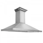 ZLINE 48 in. Wall Mount Range Hood 400 CFM Stainless Steel with CrownSound Bluetooth Speakers (KBCRN-BT-48)