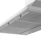 ZLINE 30 in. Wall Mount Range Hood with Bluetooth Speakers, Stainless Steel, KL2CRN-BT-30
