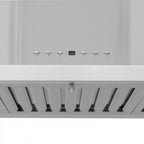 ZLINE 30 in. Wall Mount Range Hood with Bluetooth Speakers, Stainless Steel, KL2CRN-BT-30