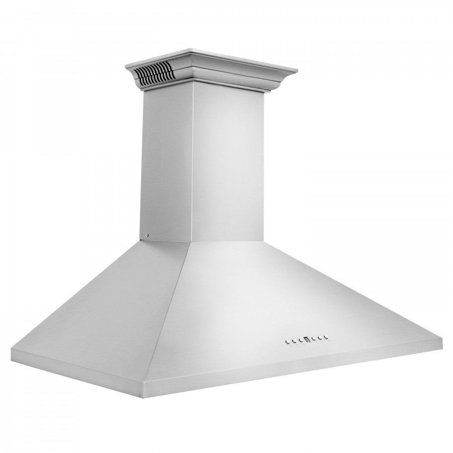 ZLINE 30 in. Wall Mount Range Hood with Bluetooth Speakers, Stainless Steel, KL2CRN-BT-30