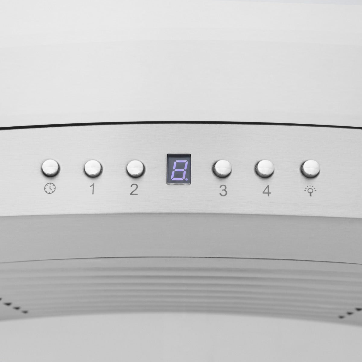 ZLINE 36 in. Wall Mount Range Hood Stainless Steel 400 CFM CrownSound Bluetooth Speakers 4-Speed (KN4CRN-BT-36)