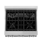 ZLINE 30-Inch Dual Fuel Range with Gas Cooktop, Electric Oven and Griddle, 4.0 cu. ft., Stainless Steel, (RA-GR-30)