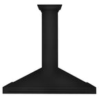 ZLINE 48 Inch Wall Mount Range Hood 400 CFM Convertible Black Stainless Steel (BSKB4X-48)