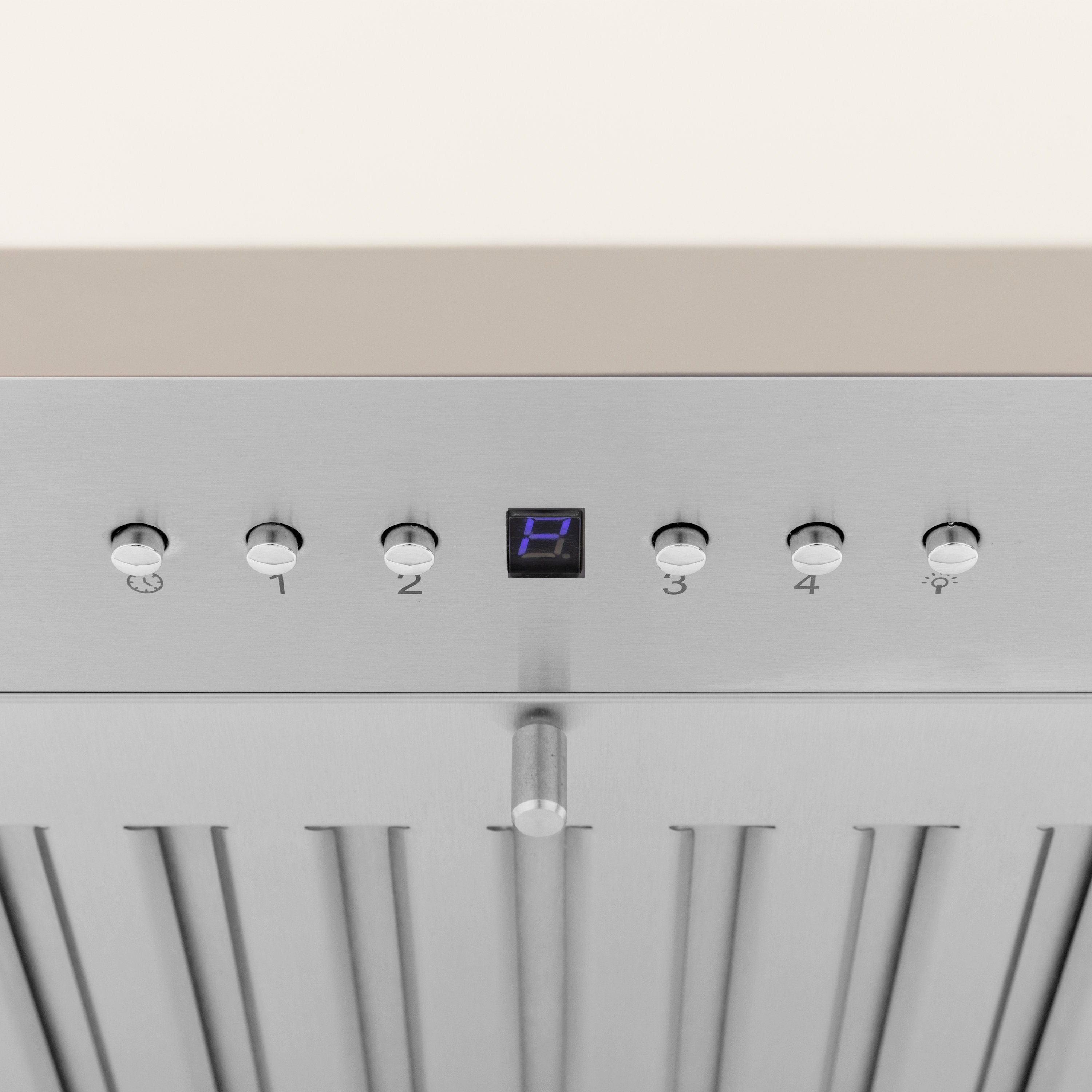 ZLINE 48 in. Wall Mount Range Hood Wooden White Finish Kitchen Vent Hood (KPTT-48)