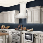 ZLINE 48 in. Wall Mount Range Hood Wooden White Finish Kitchen Vent Hood (KPTT-48)