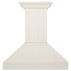 ZLINE 36 in. Wall Mount Range Hood, Wooden White Finish (KPTT-36)