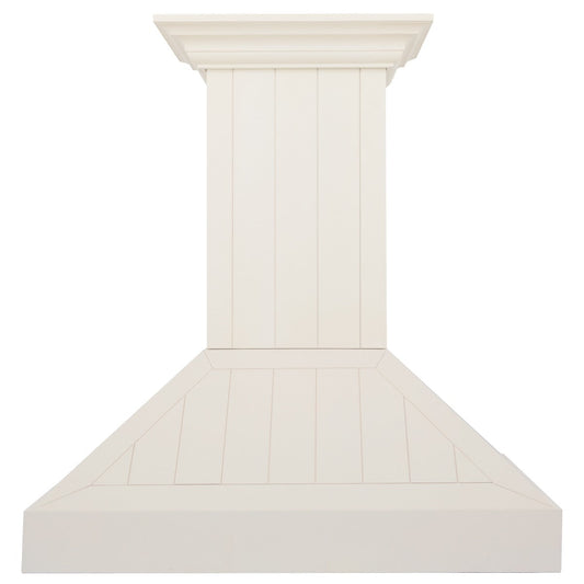 ZLINE 36 in. Wall Mount Range Hood, Wooden White Finish (KPTT-36)
