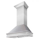 ZLINE 30 in. Wall Mount Range Hood 700 CFM Satin Stainless Steel Designer Series Ducted Vent (8656S-30)