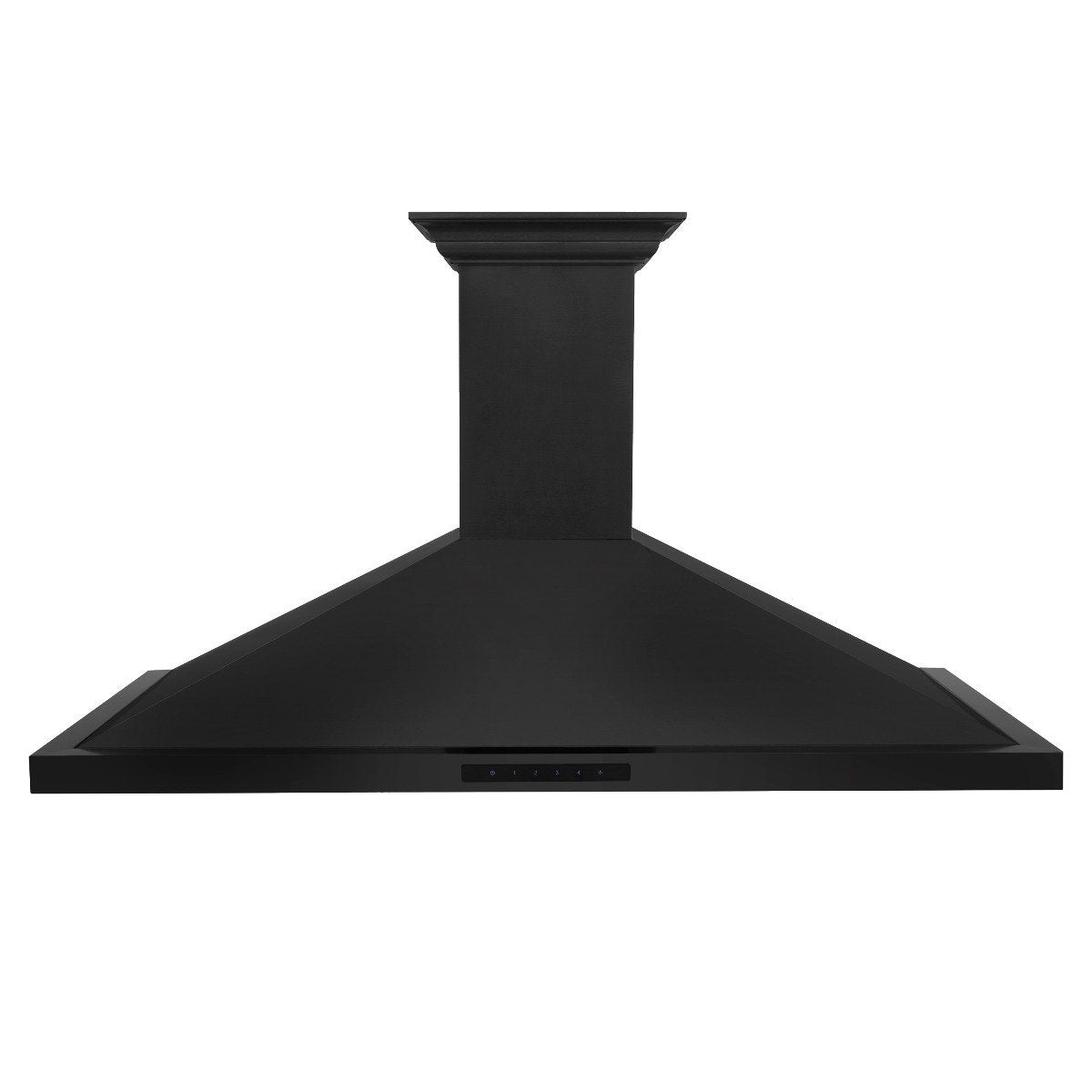 ZLINE 36 in. Wall Mount Range Hood Black Stainless Steel Bluetooth CrownSound Built-In Speakers (BSKBNCRN-BT-36)