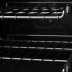 ZLINE Autograph Edition 36-inch Dual Fuel Range, 4.6 cu ft Oven, Stainless Steel with Gold Accents (Model RAZ-36-G)