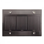 ZLINE 36 in Island Range Hood 400 CFM Black Stainless Steel Convertible Ventilation (BSGL2iN-36)