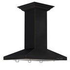 ZLINE 36 in. Island Range Hood Oil-Rubbed Bronze Designer Series 700 CFM (8KL3iB-36)