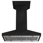 ZLINE 36 in. Island Range Hood Oil-Rubbed Bronze Designer Series 700 CFM (8KL3iB-36)