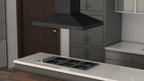 ZLINE 36 in. Island Range Hood Oil-Rubbed Bronze Designer Series 700 CFM (8KL3iB-36)