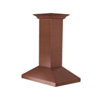 ZLINE 36 in Island Range Hood Copper Finish 4-Speed Fan LED Lighting 400 CFM (8KL3iC-36)