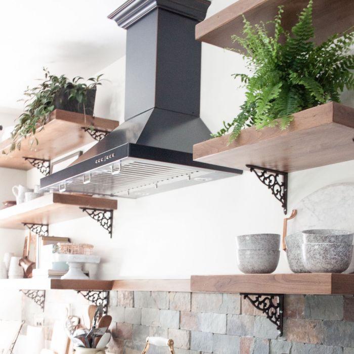 ZLINE 42 in. Wall Mount Range Hood Oil-Rubbed Bronze Finish 8KBB-42