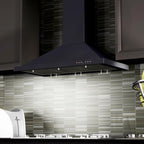 ZLINE 30 in. Wall Mount Range Hood Oil-Rubbed Bronze Finish Ducted Kitchen Ventilation (8KBB-30)