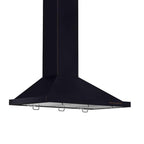 ZLINE 30 in. Wall Mount Range Hood Oil-Rubbed Bronze Finish Ducted Kitchen Ventilation (8KBB-30)