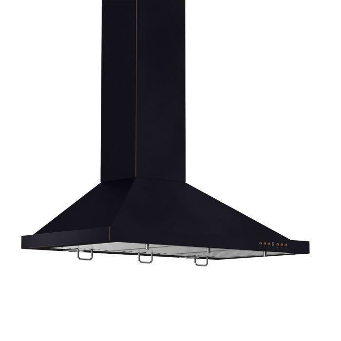 ZLINE 42 in. Wall Mount Range Hood Oil-Rubbed Bronze Finish 8KBB-42