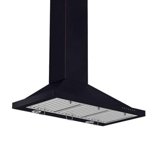 ZLINE 42 in. Wall Mount Range Hood Oil-Rubbed Bronze Finish 8KBB-42