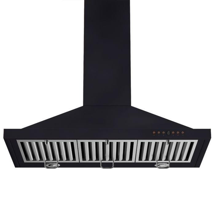 ZLINE 36 in Wall Mount Range Hood Oil-Rubbed Bronze Finish 400 CFM (8KBB-36)