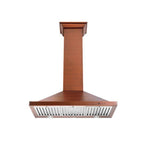 ZLINE 42 in Wall Mount Range Hood Copper Finish 700 CFM (8KBC-42)