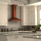 ZLINE 42 in Wall Mount Range Hood Copper Finish 700 CFM (8KBC-42)