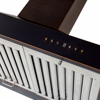 ZLINE 36 in. Wall Mount Range Hood Hand-Hammered Copper Finish 400 CFM KB2-HBXXX-36