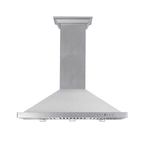 ZLINE 48 Inch Wall Mount Range Hood Convertible Vent Satin Stainless Steel Designer Series (8KBS-48)