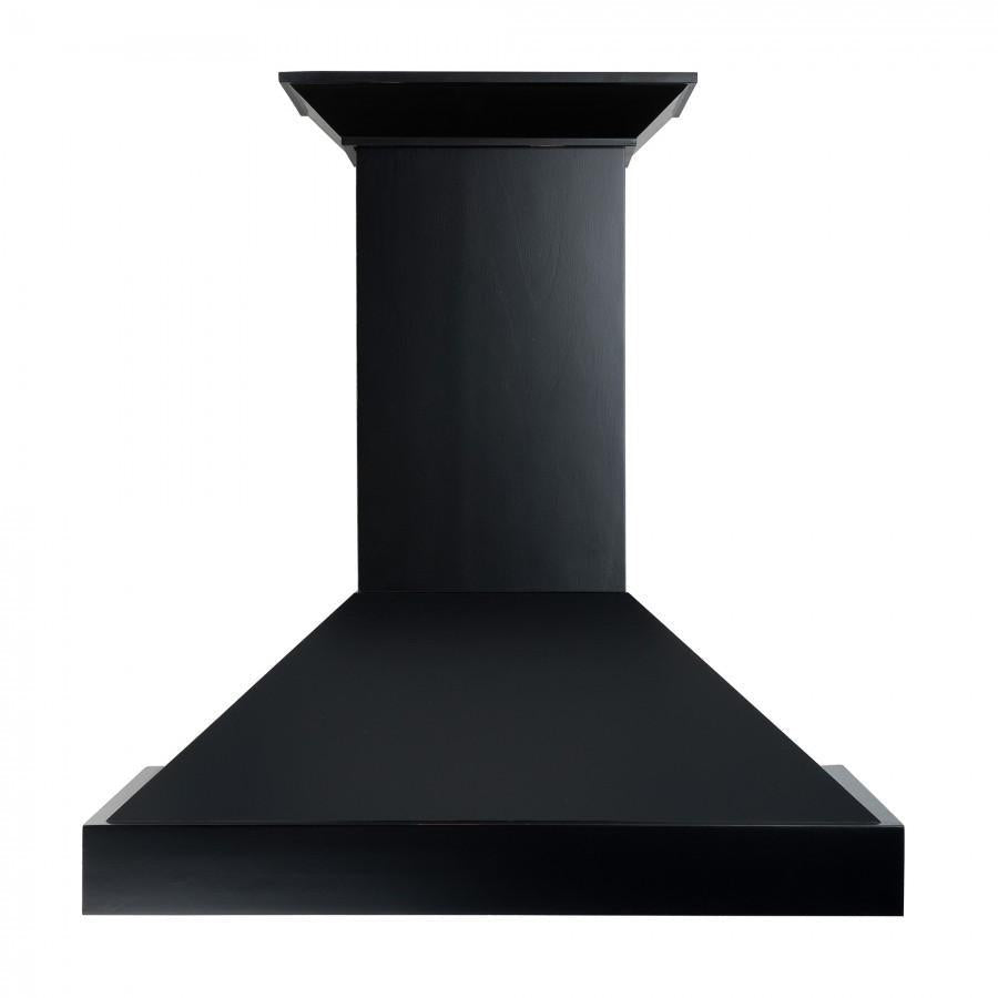 ZLINE 36 in. Wooden Wall Mount Range Hood with Crown Molding, Designer Series (KBCC-36)